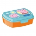 Κουτί για Sandwich Peppa Pig Having fun Πλαστική ύλη Ανοιχτό Ροζ (17 x 5.6 x 13.3 cm)