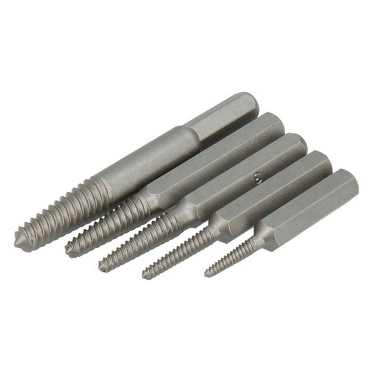 Set extractor Ferrestock 1/8" 3/4" 5 pcs
