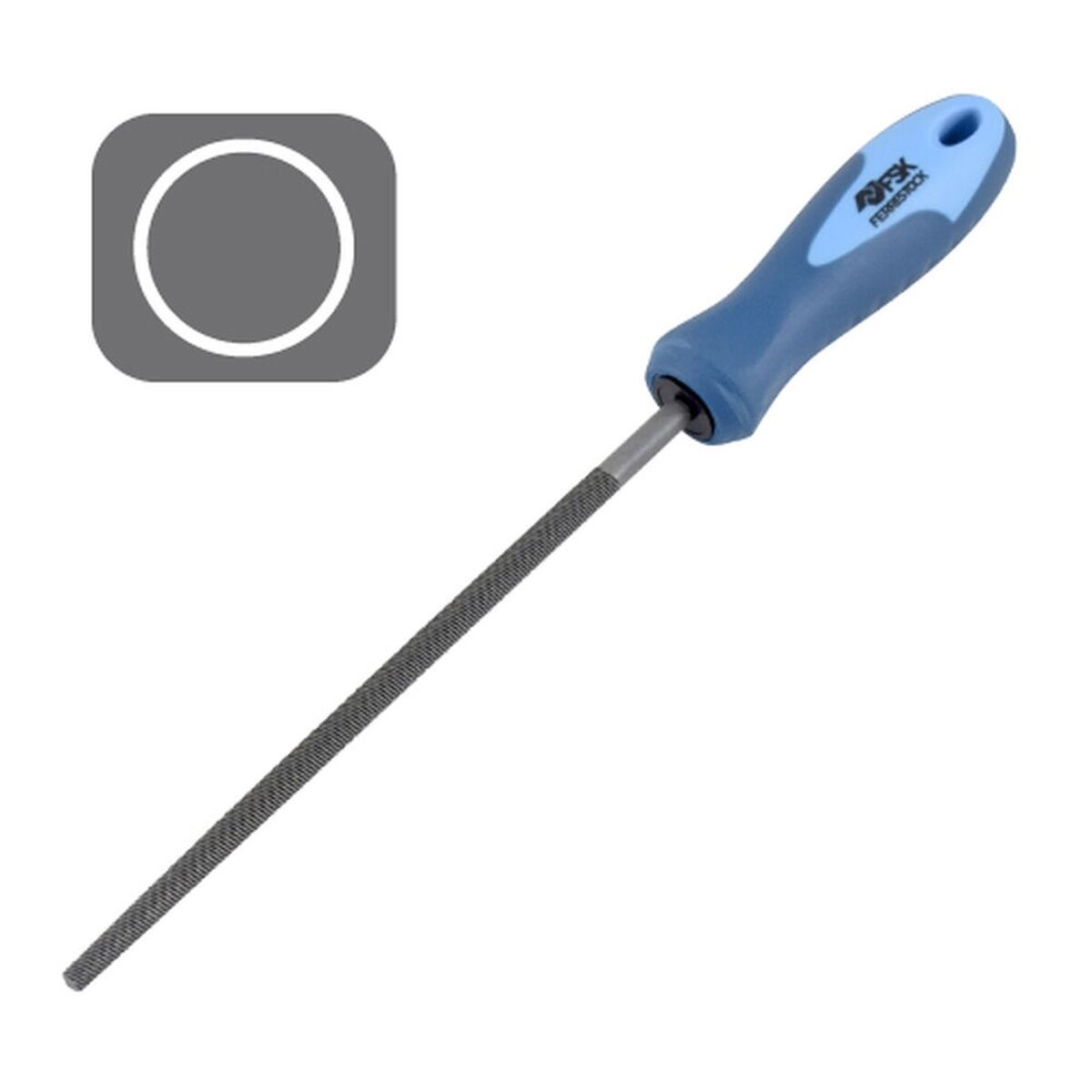 Round file Ferrestock Circular 200 mm