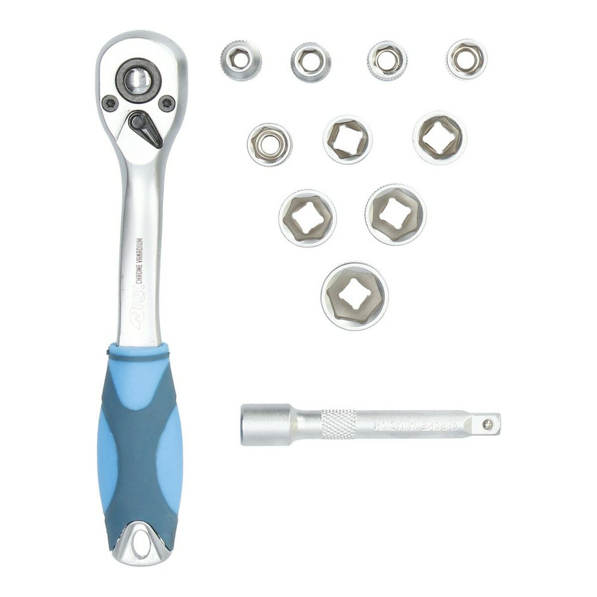 Combination spanner set Ferrestock 72 1/4"