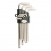 Domácí nářadí klíče Jetech Tool Torx TX10, 15, 20, 25, 27, 30, 40, 45, 50 9 uds