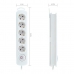 Power Socket - 5 Sockets with Switch TM Electron 250 V