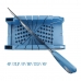 Serra combinada com caixa de malhetes Ferrestock Azul