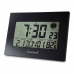 Wandklok met Thermometer Timemark Zwart (24 x 17 x 2 cm)