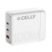 Wall Charger Celly PS3GAN100WWH White 100 W