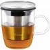 Chávena com Filtro para Infusões Melitta Cilia Transparente Aço inoxidável 400 ml