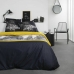 Komplet posteljnine TODAY Črna Rumena Zakonska postelja 220 x 240 cm