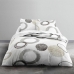 Bedding set TODAY Circles White Double bed 240 x 260 cm