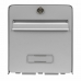 Caixa de correio Burg-Wachter   Cinzento Aço Galvanizado 28 x 36,5 x 31 cm