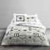 Bedding set TODAY Hearts White Double bed 240 x 260 cm