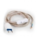 Power Cord EDM Light interrupter Shoelace, cord 2 x 0,75 mm 2 m