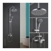 Shower Column Rousseau Stainless steel ABS