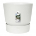 Plant pot with Dish Elho Greenville Ø 39 x 36,8 cm Circular White Plastic