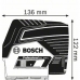 Laserová vodováha BOSCH GCL 2-50 C