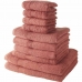 Towels Set TODAY Terracotta 10 Units
