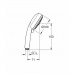 Shower Rose Grohe 26093000 3 Positions