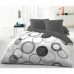 Set posteljine HOME LINGE PASSION Bijela krugovi Svjetlo siva 220 x 240 cm