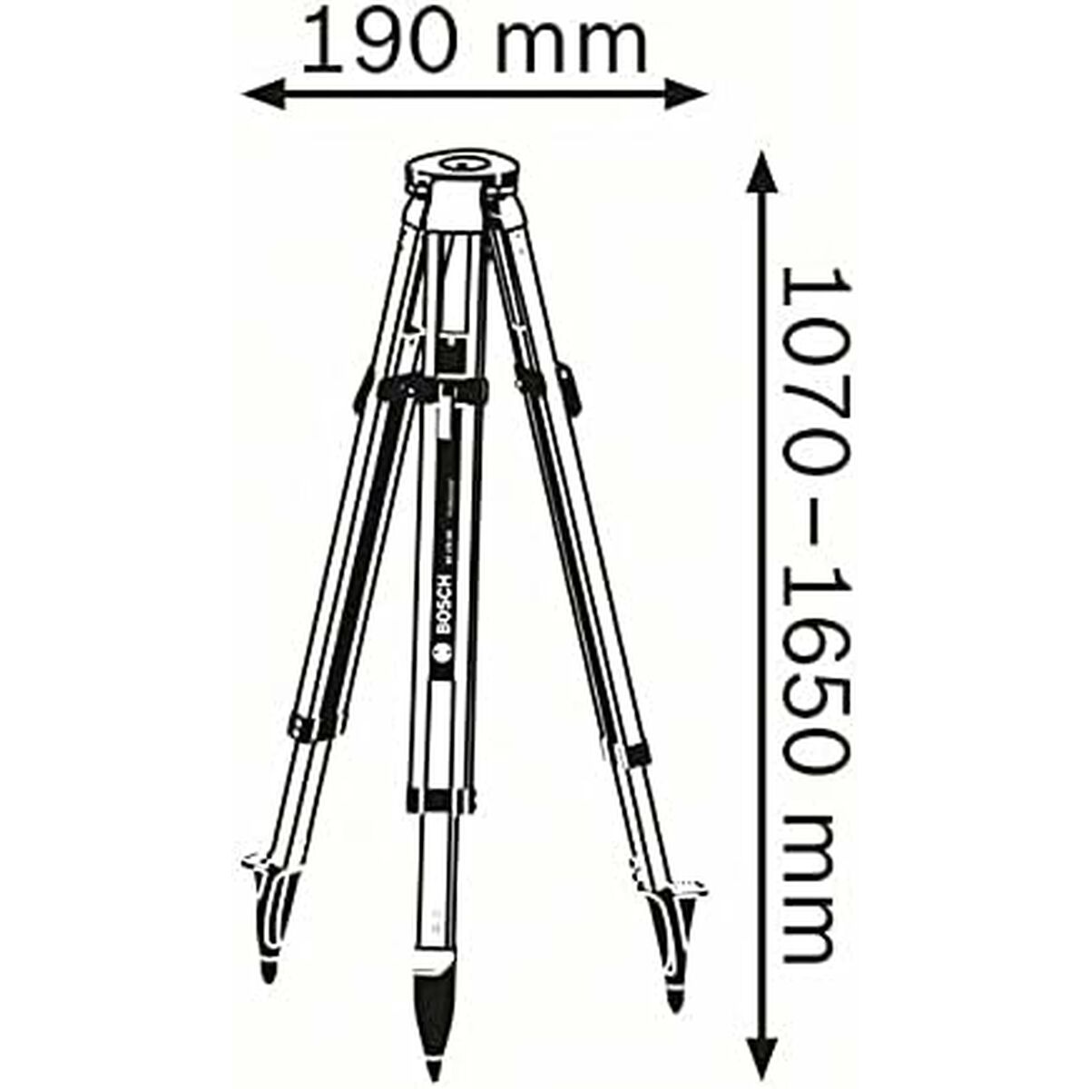 Bærbart stativ BOSCH BT 170 HD