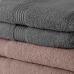 Set di asciugamani TODAY Grigio Rosa chiaro 5 Pezzi 70 x 130 cm