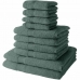 Jogo de toalhas TODAY Verde 10 Peças