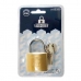 Key padlock EDM Bow Brass (40 x 23 mm)