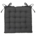 Almofada para cadeiras Atmosphera Cinzento escuro 38 x 38 cm