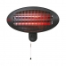 Quartz Heater EDM 07090 Black 2000 W