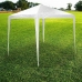 Gazebo Lifetime Impermeabile Polietilene Bianco PVC 300 x 300 x 250 cm