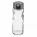 Salt Shaker with Lid Secret de Gourmet Multicolour Transparent Glass Stainless steel