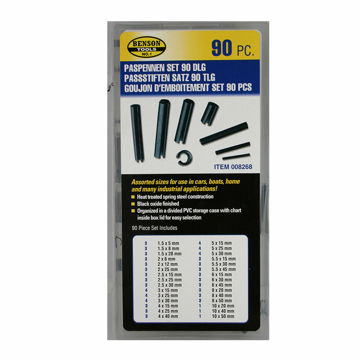 Tool Set Bensontools Rolling pins 90 Pieces