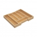 Органайзер для столовых приборов 5five Деревянный Бамбук (34 x 25 x 4,5 cm)