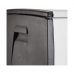 Večnamenska Škatla Terry Prince Black 120 Črn/Siv Resin (120 x 54 x 57 cm)