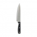 Kuchynský nôž Čierna Nerezová oceľ ABS (20 cm)