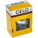 Caixa de parafusos CELO VLOX 40 mm Zincado Cabeça de contrapeso (200 Unidades)