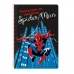 Notebook Spider-Man Hero Fekete A4 80 Ágynemű