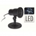 LED Csillag Projektor Fekete Többszínű