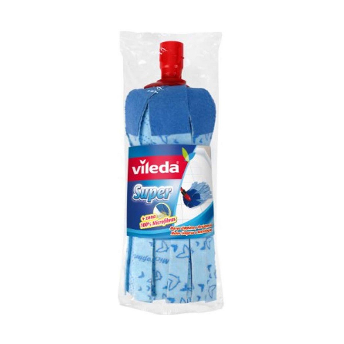Dweil Vileda Rood Microvezel