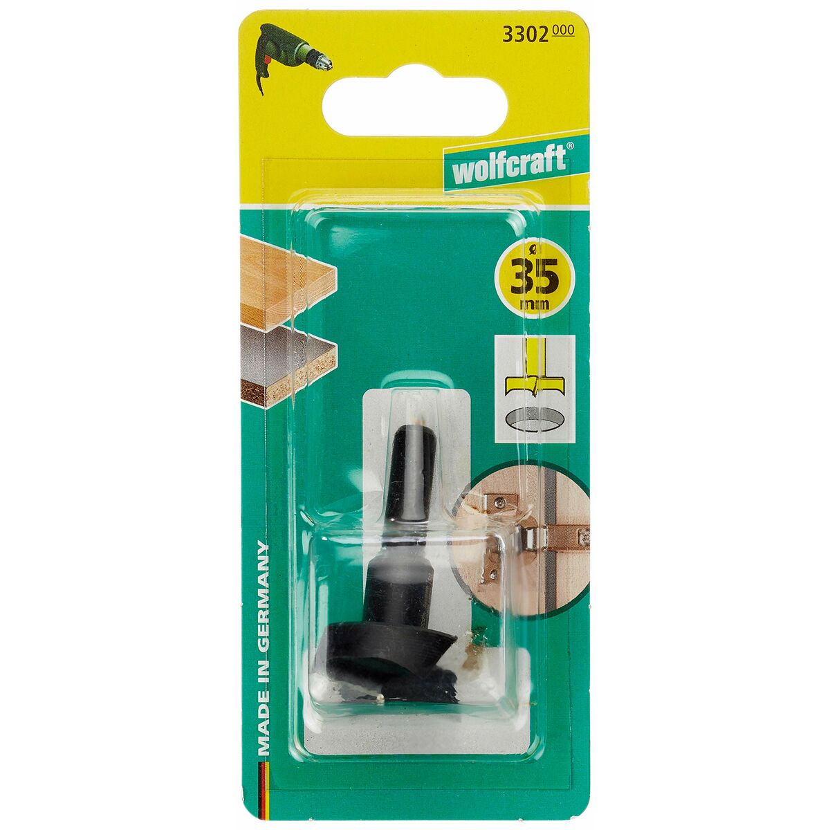 Ruuteri bitt Wolfcraft 3302000