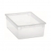 Caixa Multiusos Terry Light Box M Com tampa Transparente Polipropileno Plástico 27,8 x 39,6 x 13,2 cm
