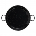 Hlboká panvica s rúčkami Vaello Čierna Smaltovaná oceľ (Ø 38 cm)