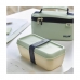 Rechthoekige lunchbox met deksel Milan 750 ml
