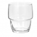 Sett med glass Secret de Gourmet Bottom Cup Gjennomsiktig Krystall 6 Deler 280 ml
