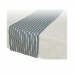 Asztali Futó Terítő Decoris Tengerészkék Kék/Fehér Textil (32 x 150 cm)