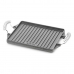 Grill hotplate Vaello Rectangular Grey Cast Iron (27 x 21 cm)