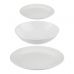 Posuđe za jelo Secret de Gourmet Keramika Bijela 18 Dijelovi