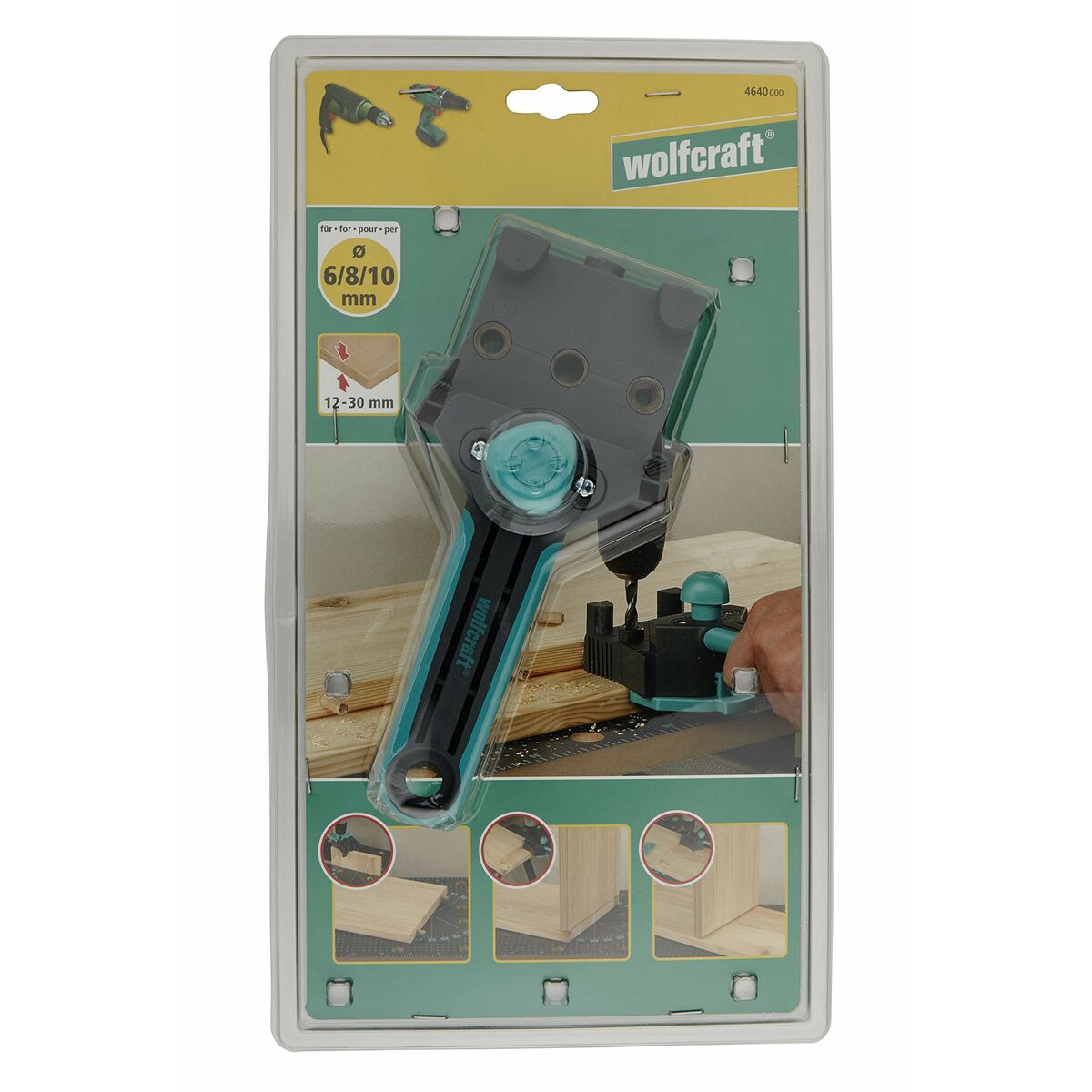 Manometer Wolfcraft 4640000 Plastik