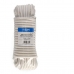 Cablu de sârmă EDM Gumă Alb 15 m
