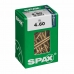 Kutija za vijke SPAX Vijak za drvo Ravna glava (4 x 60 mm) (4,0 x 60 mm)