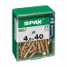 Кутия за винтове SPAX Винт за дърво Плоска глава (4,5 x 40 mm)
