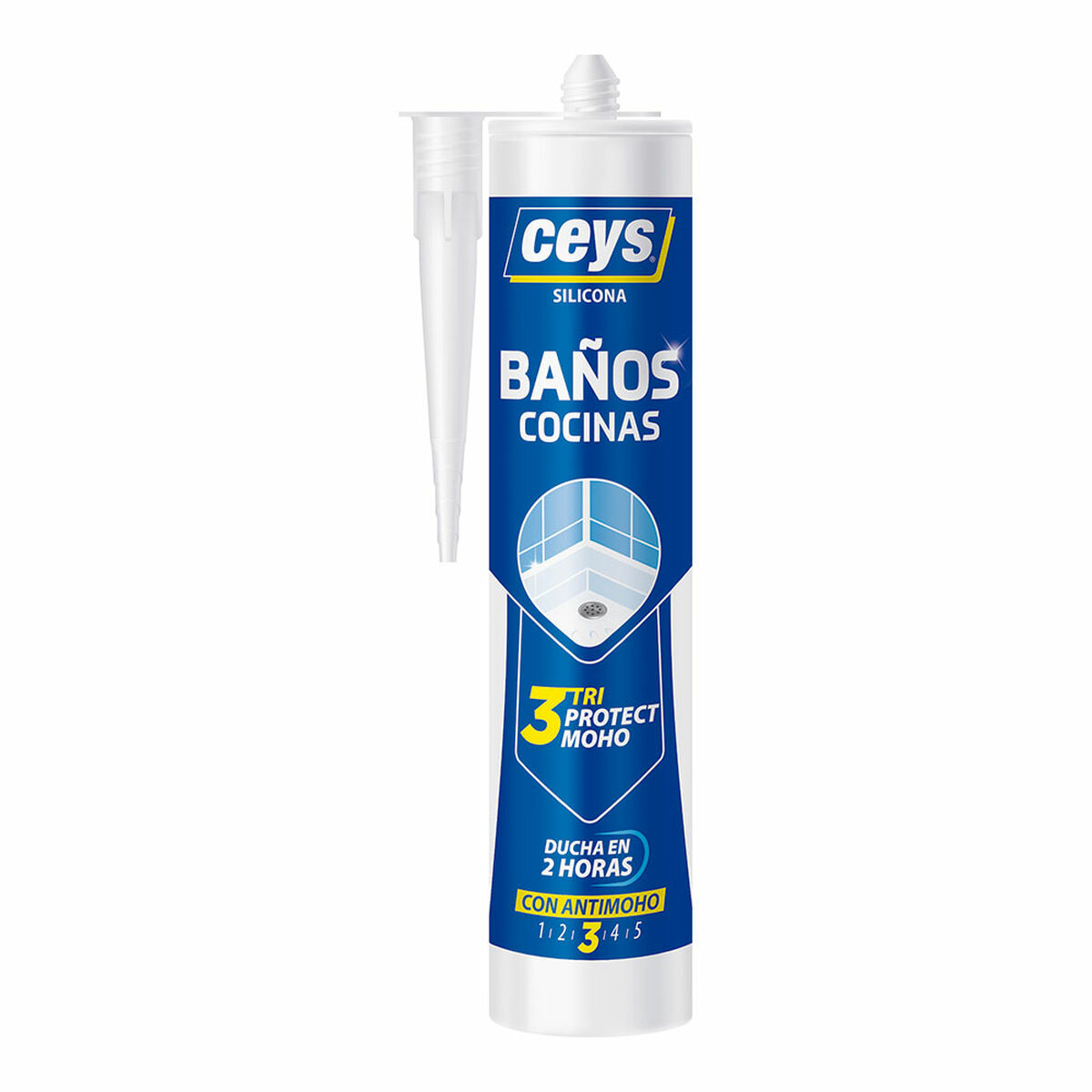 Silikon Ceys Triprotect Durchsichtig 280 ml